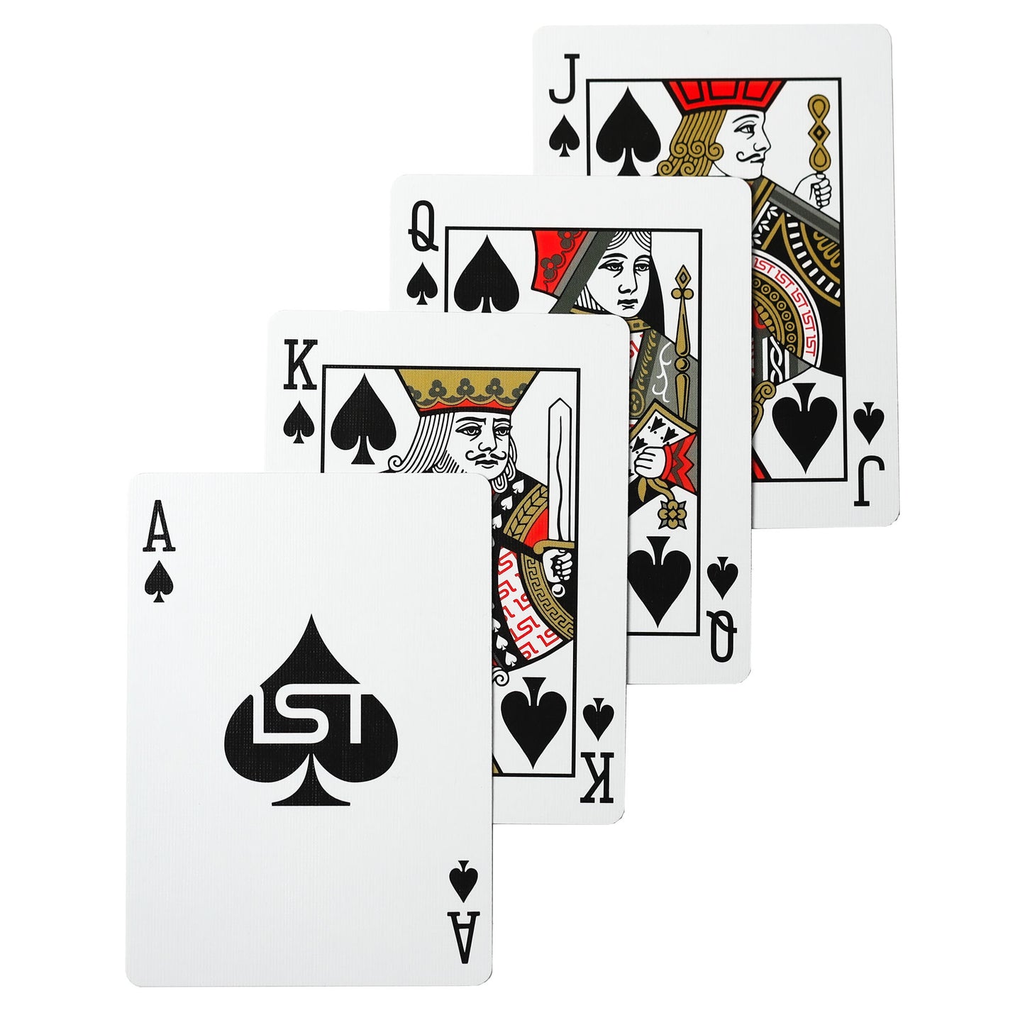 1ST Playing Cards V6 Black