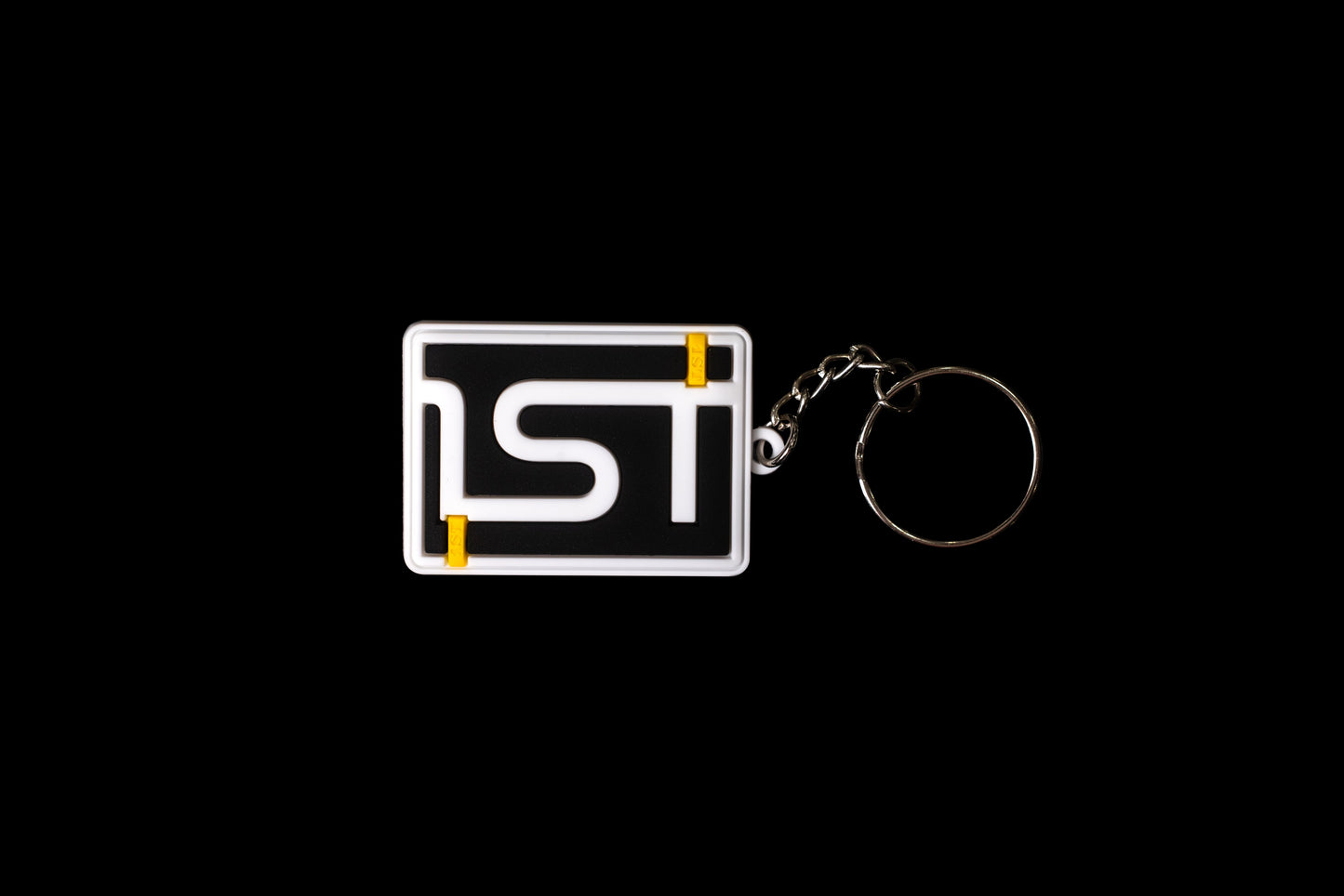 1ST V6 Keychain In Black