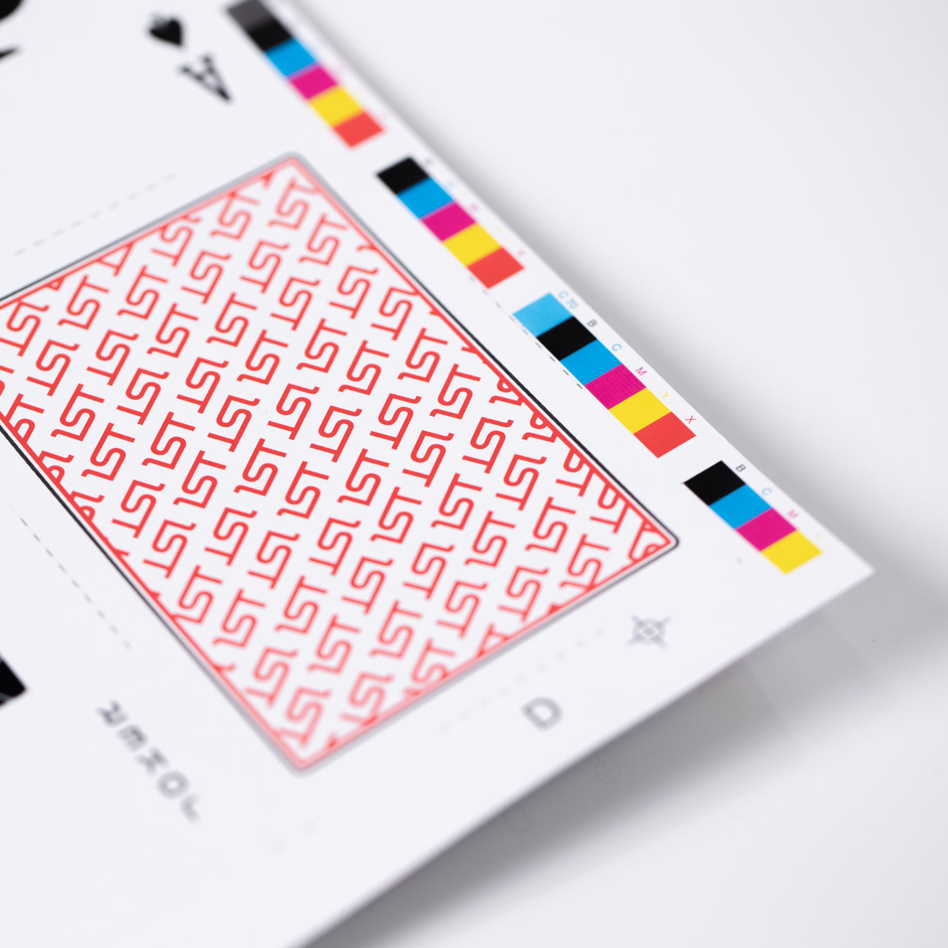 1ST V4 Uncut Sheet Red