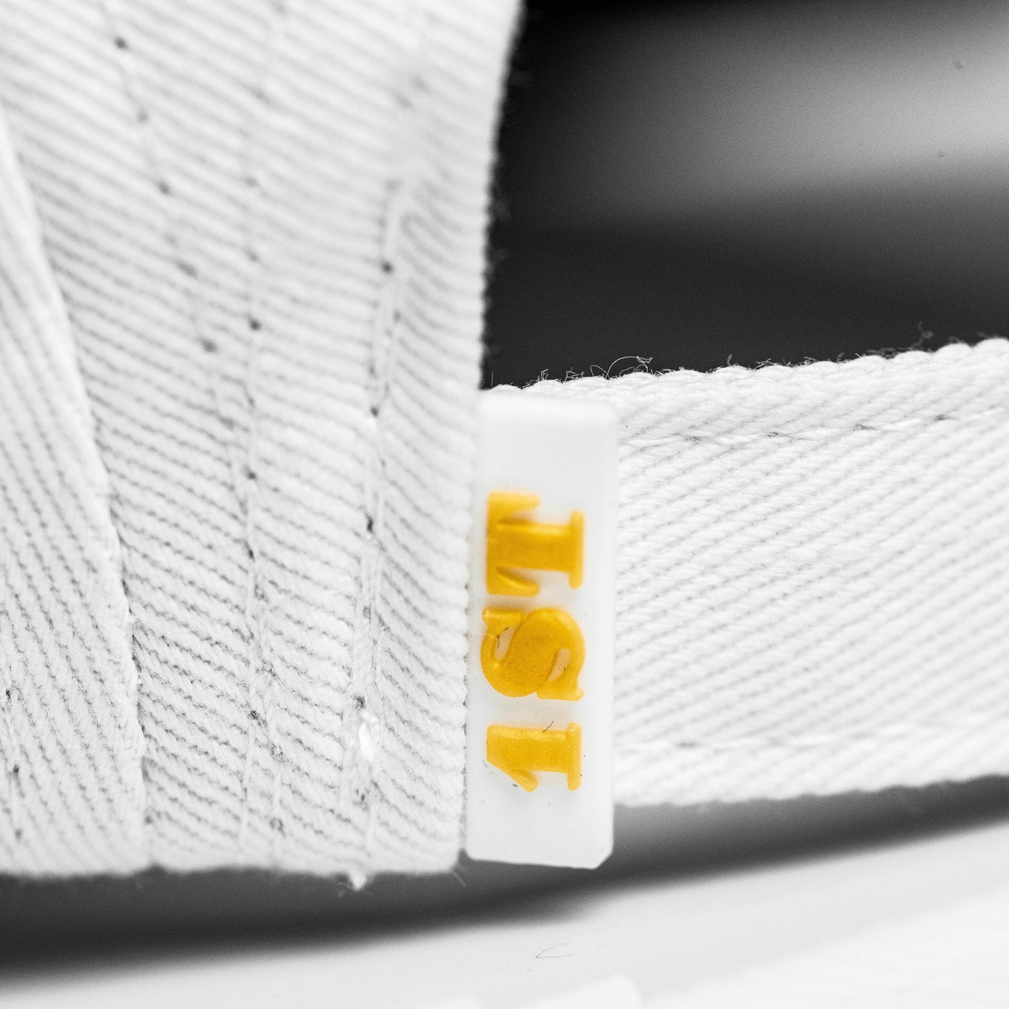 White 1ST Five Panel Hat