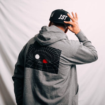1ST "Black Hole" Zip Hoodie