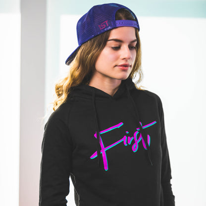 1ST "Cursive" Women's Hoodie