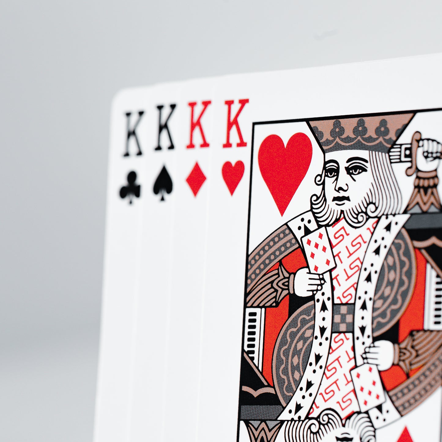 1ST Playing Cards V4 Red