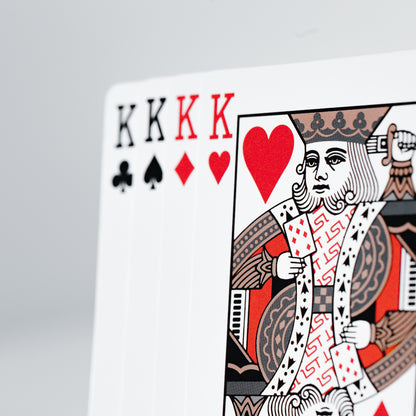 1ST playing cards V4 Red