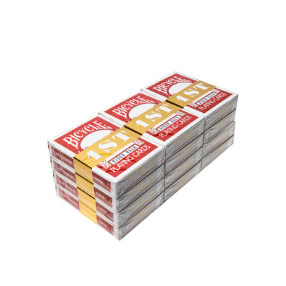 1ST Edition Bicycle Rider Backs Brick Box In Red