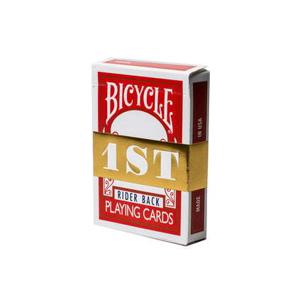 1ST Edition Bicycle Rider Backs In Red