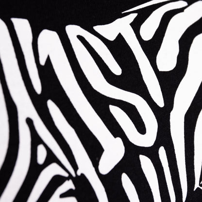 1ST Black "Zebra" Long Sleeve Tee