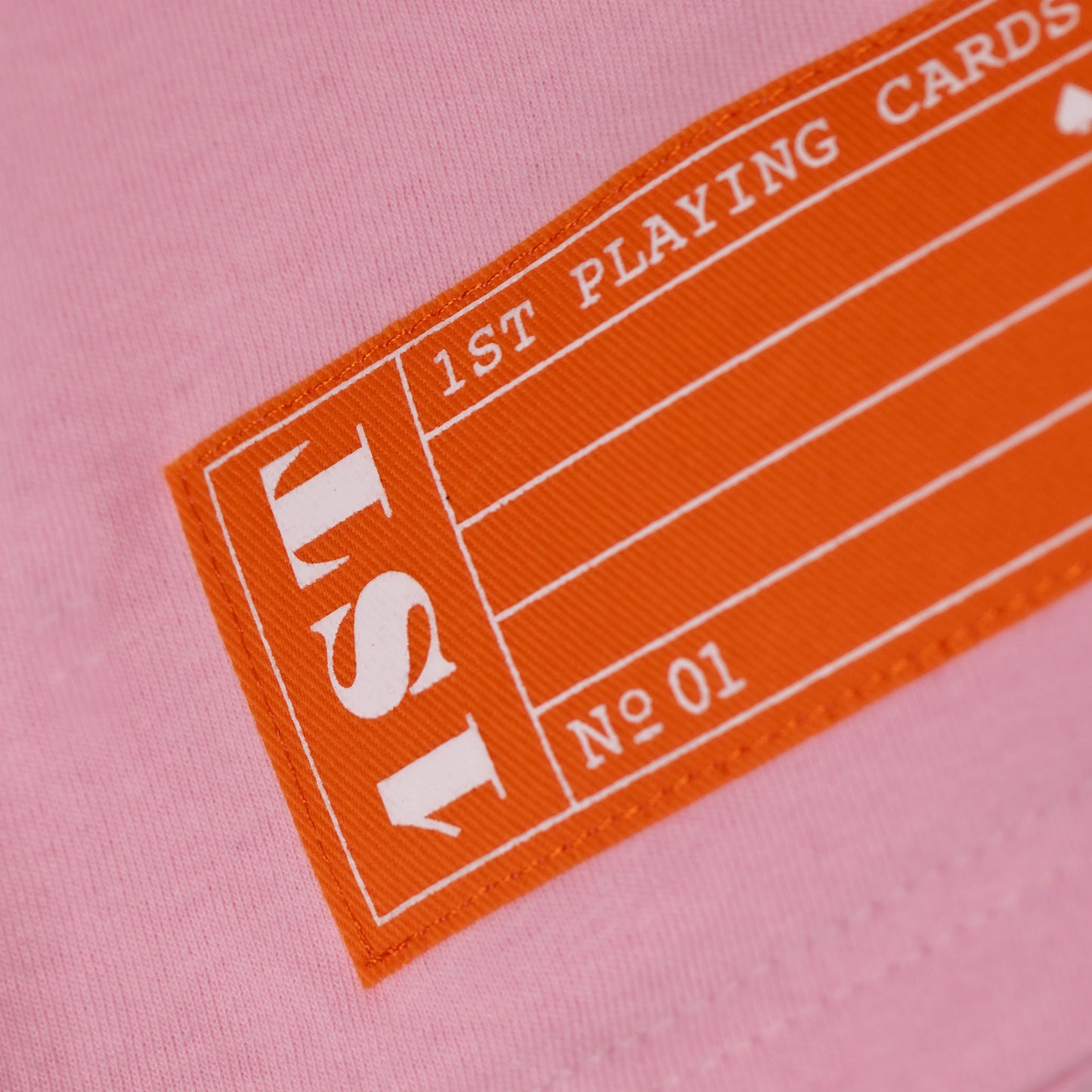 1ST Pink "Zebra" Long Sleeve Tee