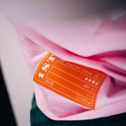 1ST Pink "Zebra" Long Sleeve Tee