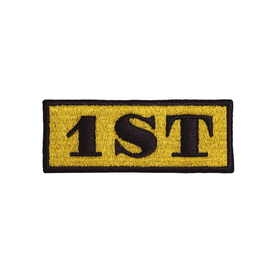 1ST Embroidered Patch